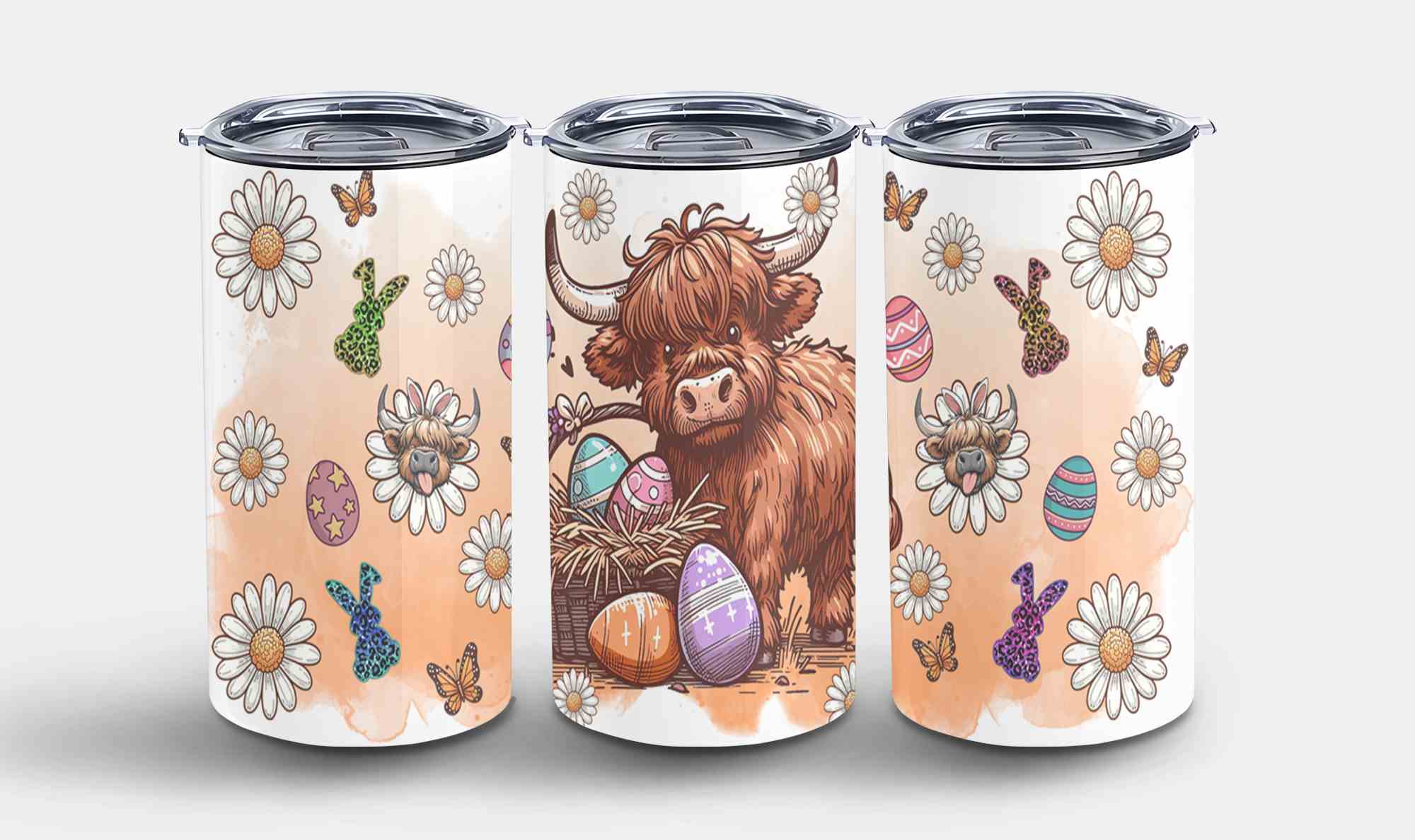 Highland Cow Easter-10372